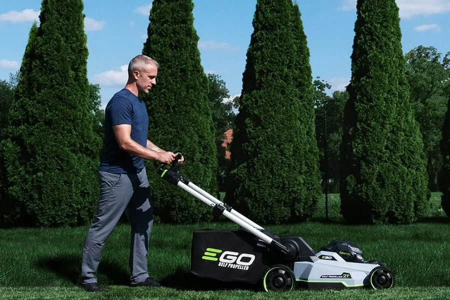 cordless mower review